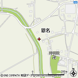 茨城県古河市恩名2372周辺の地図