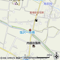 長野県松本市内田376周辺の地図