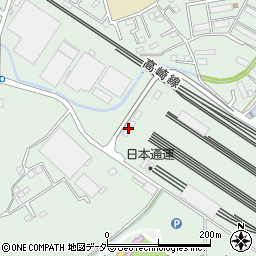 高崎通運株式会社　熊谷貨物ターミナル営業所周辺の地図