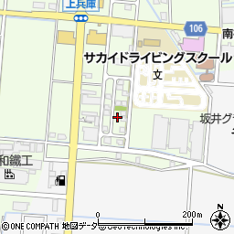 福井県坂井市坂井町上兵庫72周辺の地図