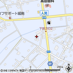 埼玉県深谷市人見638周辺の地図