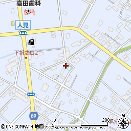埼玉県深谷市折之口276周辺の地図