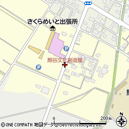 熊谷文化創造館周辺の地図