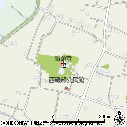 勝願寺周辺の地図