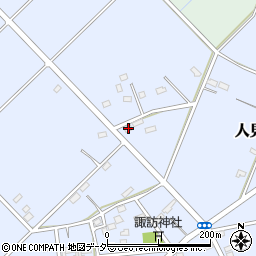 埼玉県深谷市人見2154周辺の地図