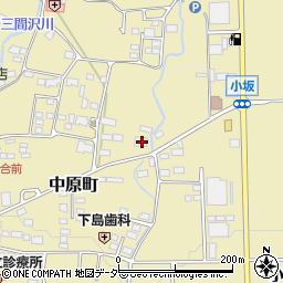 長野県東筑摩郡山形村小坂2592-4周辺の地図