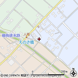 埼玉県深谷市人見2299周辺の地図