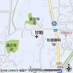 埼玉県児玉郡美里町甘粕614周辺の地図