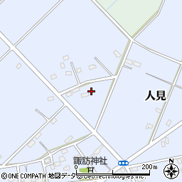 埼玉県深谷市人見2152周辺の地図