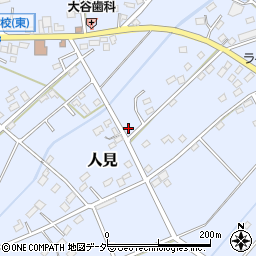 埼玉県深谷市人見773周辺の地図