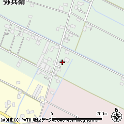 埼玉県加須市弥兵衛203周辺の地図