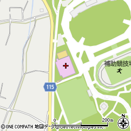 信州スカイパーク（長野県体育センター）周辺の地図