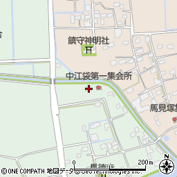 埼玉県行田市中江袋127周辺の地図