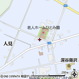 埼玉県深谷市人見2067周辺の地図