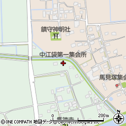 埼玉県行田市中江袋626周辺の地図