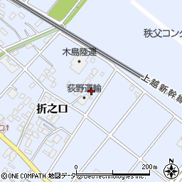 埼玉県深谷市折之口942周辺の地図