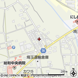 茨城県古河市駒羽根712周辺の地図
