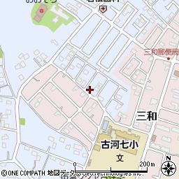 茨城県古河市新久田131-29周辺の地図