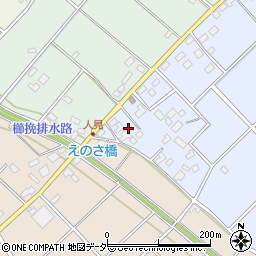 埼玉県深谷市人見2296周辺の地図