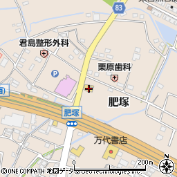 マクドナルド熊谷バイパス店周辺の地図
