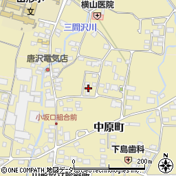 長野県東筑摩郡山形村小坂2617-7周辺の地図