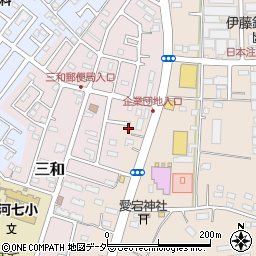 茨城県古河市坂間210周辺の地図