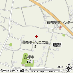 茨城県古河市磯部周辺の地図