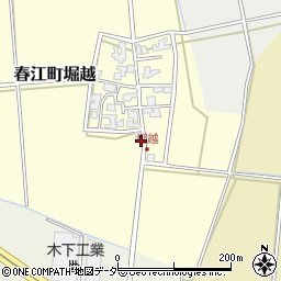 福井県坂井市春江町堀越11-12周辺の地図