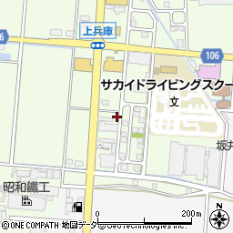 福井県坂井市坂井町上兵庫58-1周辺の地図