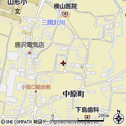 長野県東筑摩郡山形村小坂2617-6周辺の地図
