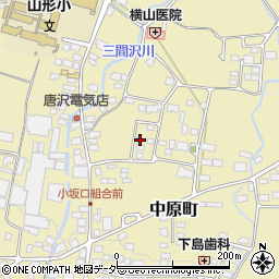 長野県東筑摩郡山形村小坂2617-5周辺の地図