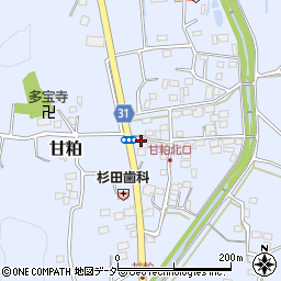 埼玉県児玉郡美里町甘粕740-2周辺の地図