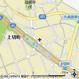 岐阜県高山市上切町371周辺の地図