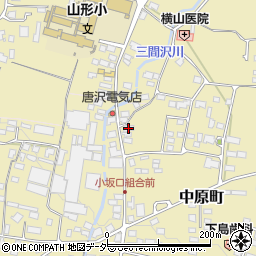 長野県東筑摩郡山形村小坂2630-7周辺の地図