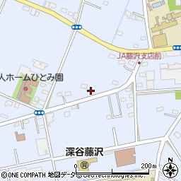 埼玉県深谷市人見1650周辺の地図