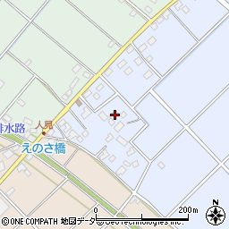 埼玉県深谷市人見2291周辺の地図