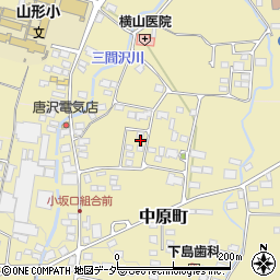 長野県東筑摩郡山形村小坂2617-4周辺の地図