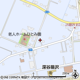 埼玉県深谷市人見1653周辺の地図