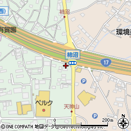 埼玉県熊谷市柿沼602-2周辺の地図