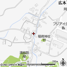埼玉県児玉郡美里町広木1721-1周辺の地図
