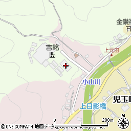 埼玉県本庄市児玉町高柳256-4周辺の地図