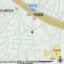 埼玉県熊谷市柿沼周辺の地図