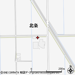 茨城県つくば市北条6138周辺の地図