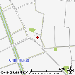茨城県古河市山田1392周辺の地図