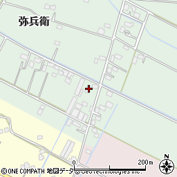 埼玉県加須市弥兵衛282周辺の地図