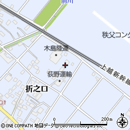 埼玉県深谷市折之口937周辺の地図