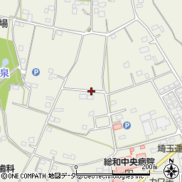 茨城県古河市駒羽根周辺の地図