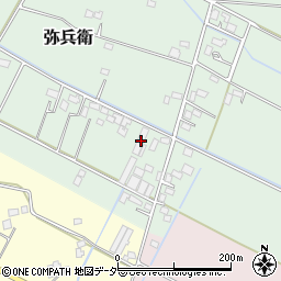 埼玉県加須市弥兵衛281周辺の地図