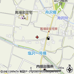 長野県松本市内田388周辺の地図