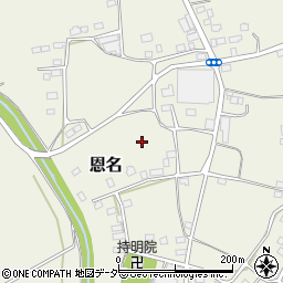 茨城県古河市恩名2365周辺の地図